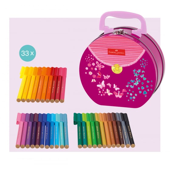 Μαρκαδόροι Faber Castell Σετ Ζωγραφικής 33 Τεμάχια image 1