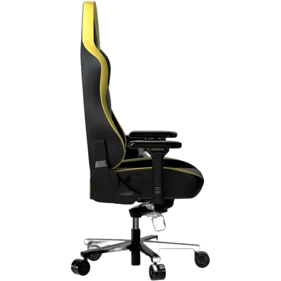 Gaming Καρέκλα Lorgar Base 311 από Συνθετικό Δέρμα - Μαύρη/Κίτρινη image 1