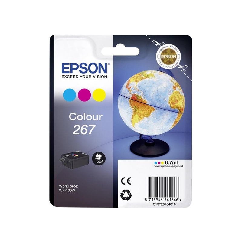 Epson T267 Πολλαπλό Μελάνι Εκτυπωτή C13T26704010 EPSON