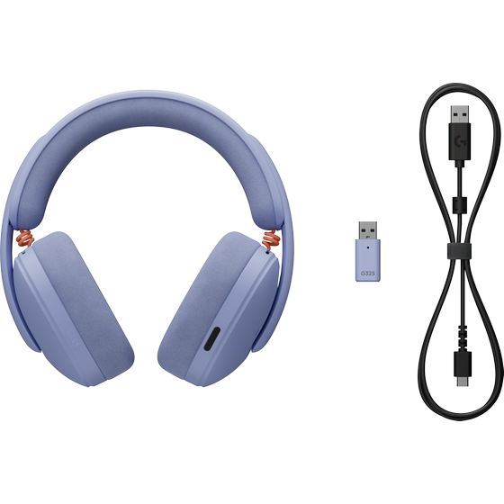 Ασύρματα Gaming Ακουστικά Logitech G G325 LIGHTSPEED - Lilac image 8