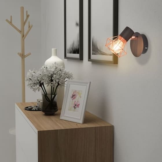 Vidaxl Απλίκες Τοίχου 2 Τεμ. Με 2 Λαμπτήρες Led Filament 8 W image 2