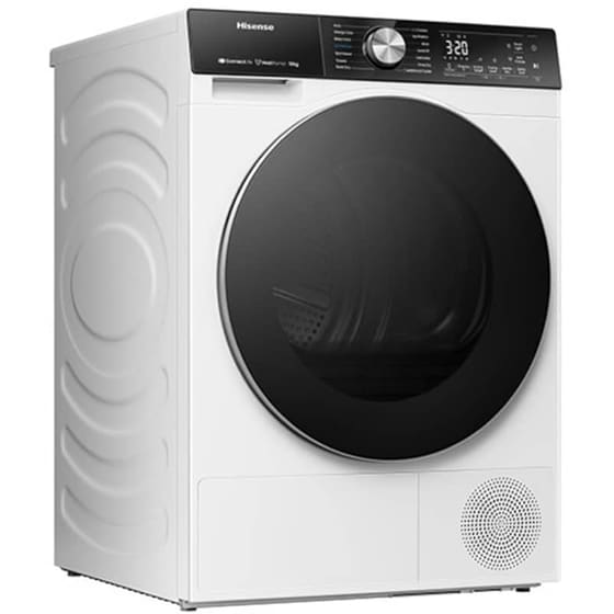 HISENSE DH5S102BW 10 kg με Αντλία Θερμότητας Λευκό Στεγνωτήριο Ρούχων image 3