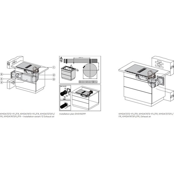 MIELE KMDA7473-1FL 80 cm Μαύρο Επαγωγική Εστία Αυτόνομη image 12