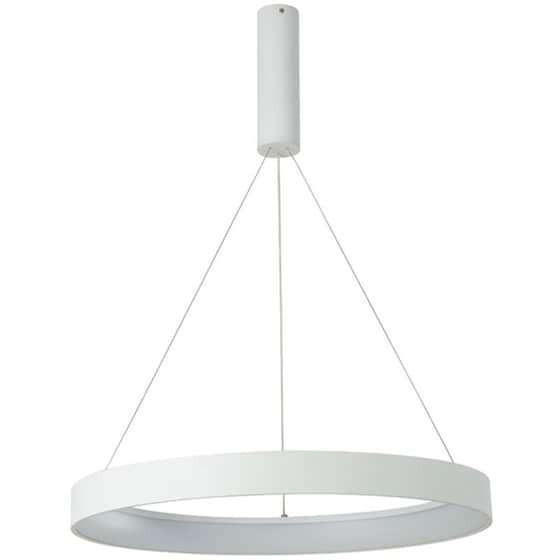Φωτιστικό Οροφής Led Dimmable Smart Wifi Homelighting Amaya 77-8141 από Αλουμίνιο - Λευκό image 0