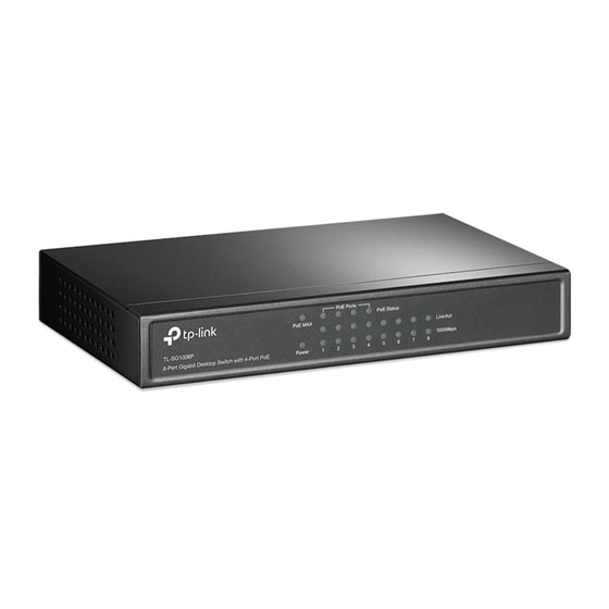 TP-LINK TL-SG1008P Switch με 8 Θύρες Ethernet image 0