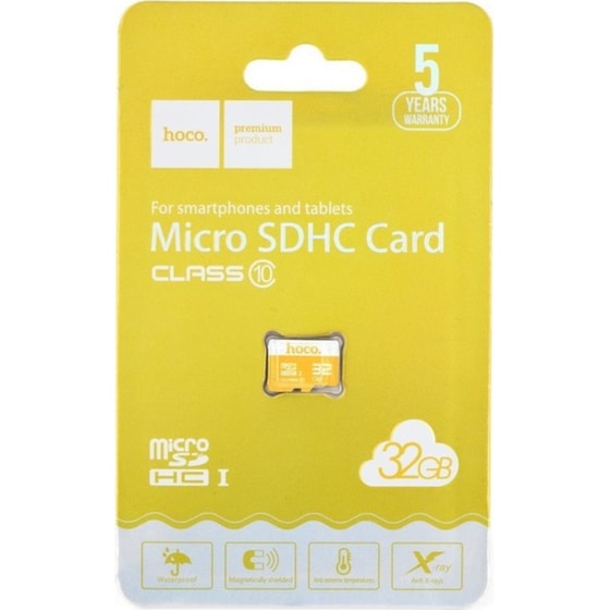 Hoco TF high speed microSDHC 32GB Class 10 U1 A1 High Speed image 1