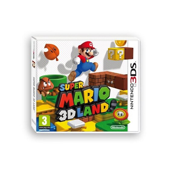 Nintendo 3DS - Game Console - Λευκό & Super Mario Land - 3DS/2DS Games image 1