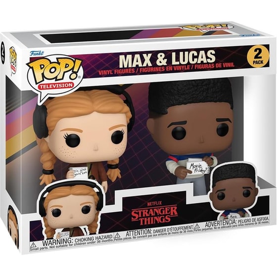 Funko Pop! Television - Stranger Things - Max & Lucas 2-Pack image 2
