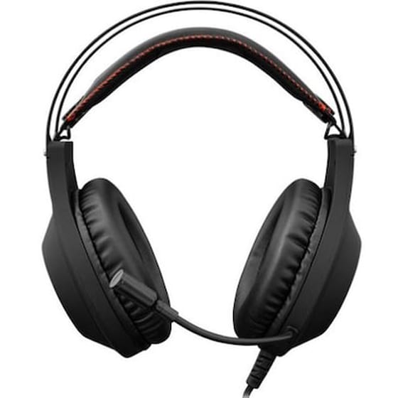 White Shark Wildcat Gaming Ενσύρματα Ακουστικά 3.5mm με LED Φωτισμό - Μαύρα image 1