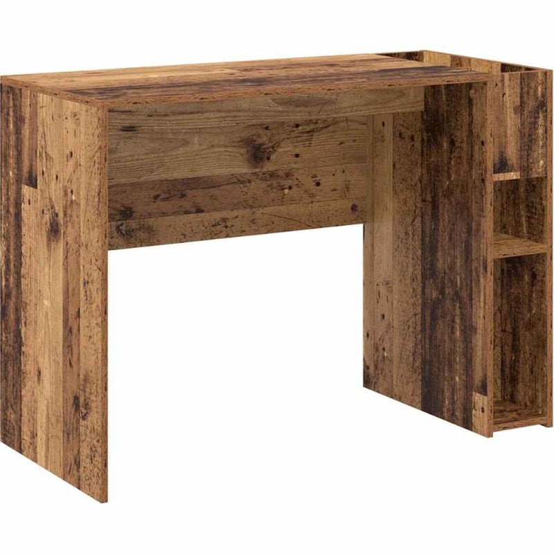 Γραφείο VidaXL από Επεξεργασμένο Ξύλο 109x50x78 cm - Παλιό Ξύλο