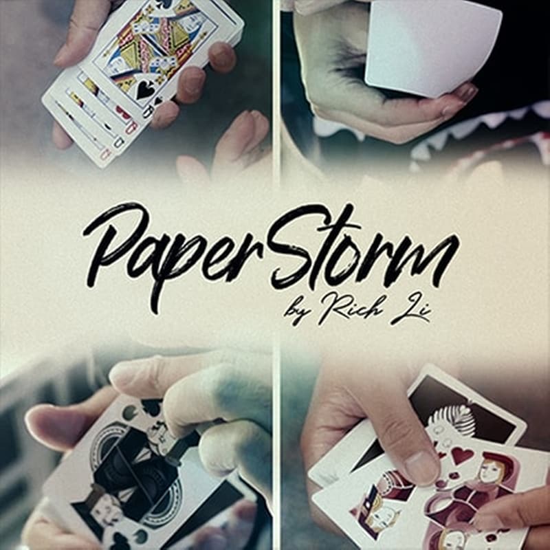 Paperstorm (blue) By Rich Li