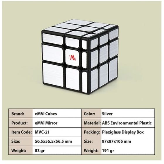 Κύβος Emvi Cube 3 Mirror In Display Box image 15