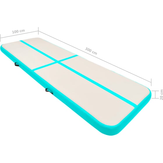 Στρώμα Γυμναστικής VidaXL από PVC 300x100x20 cm - Πράσινο image 12