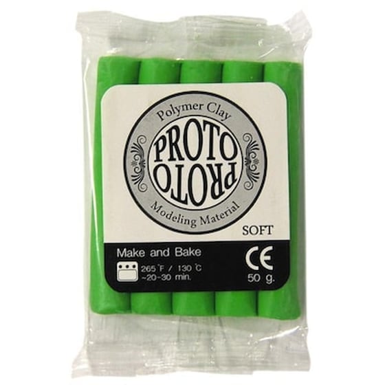 Πολυμερικός Πηλός 50γρ. Ανοιχτό Πράσινο image 0