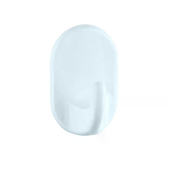 Αυτοκόλλητα Κρεμαστράκια Wenko 4421013100 2.5x2x4 cm Σετ 3 Τμχ - Λευκά image 0