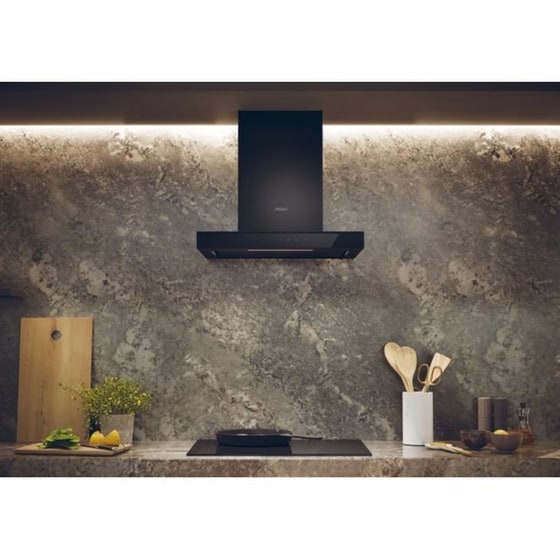 HAIER HATS6CBS4BWIFI 60 cm Μαύρο Καμινάδα - Τζάκι Απορροφητήρας image 5