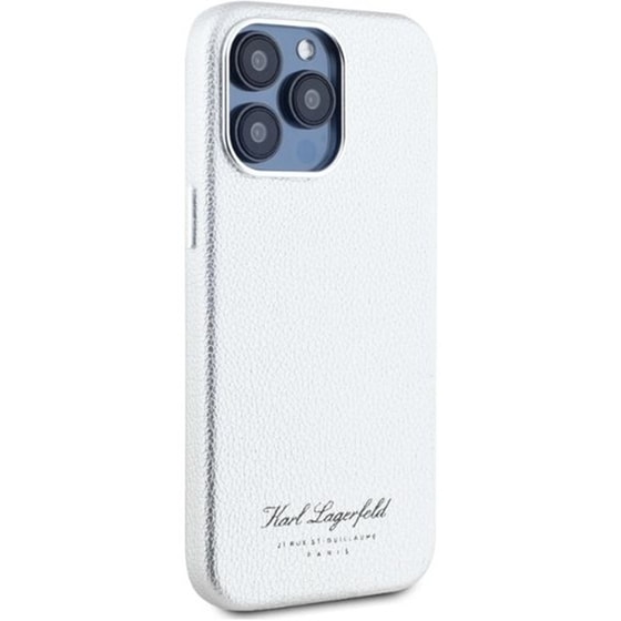 Θήκη Apple iphone 16 Pro Max - Karl Lagerfeld Grey Hotel Rsg Back Cover - Γκρι image 1