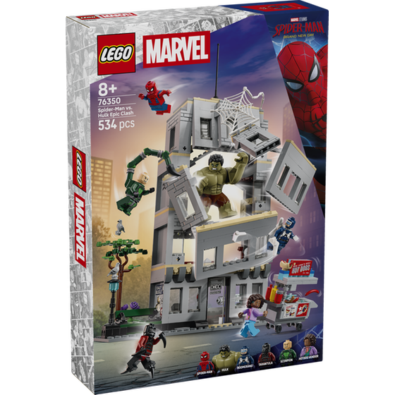 LEGO® Spider-Man vs. Hulk Epic Clash (76350) image 0