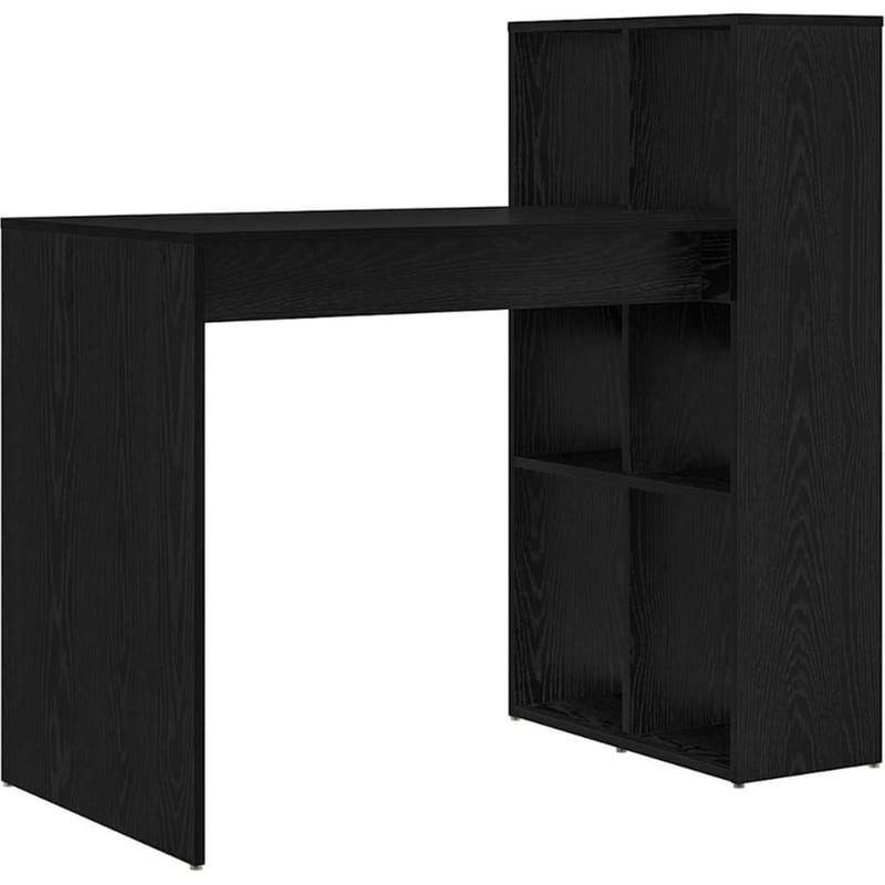 Γραφείο VidaXL από Επεξεργασμένο Ξύλο 108x55x103,5 cm - Μαύρη Οξιά