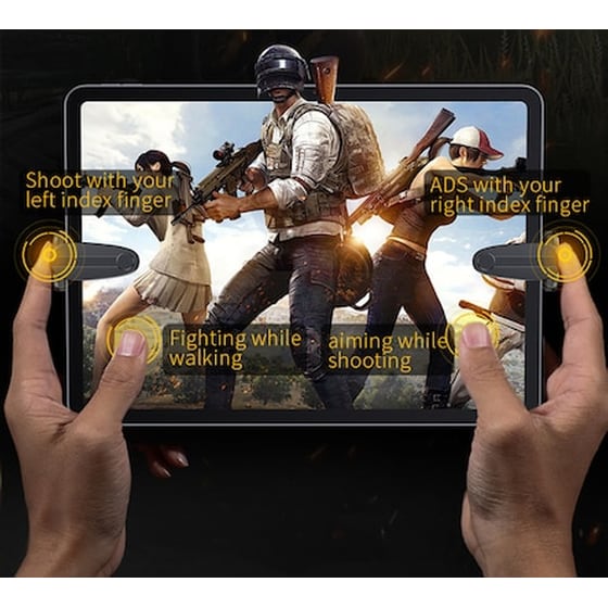 Χειρiστήριο Gaming Baseus Extra Button Grip Bumpers - Μαύρο image 4
