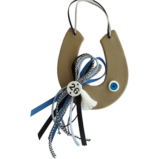 Γούρι Perfect Match Κεραμικό Πέταλο με Μάτι image 0