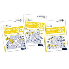 Numicon- Number, Pattern and Calculating 3 Explorer Progress Books ABC (Mixed pack) 3 Numicon- Number, Pattern and Calculating 3 Explorer Progress Books ABC (Mixed pack)