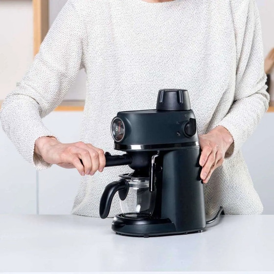 BLACK AND DECKER BXCO800E Steam  800W Μαύρο Μηχανή Espresso image 1