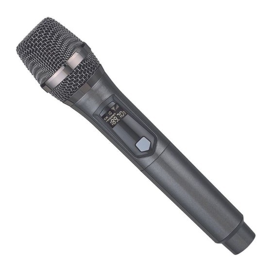Μικρόφωνα Επαγγελματικά Akai AMD-300 2τμχ - Μαύρα image 1
