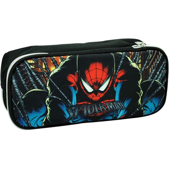 Κασετίνα Οβάλ Gim Spiderman City Web image 0