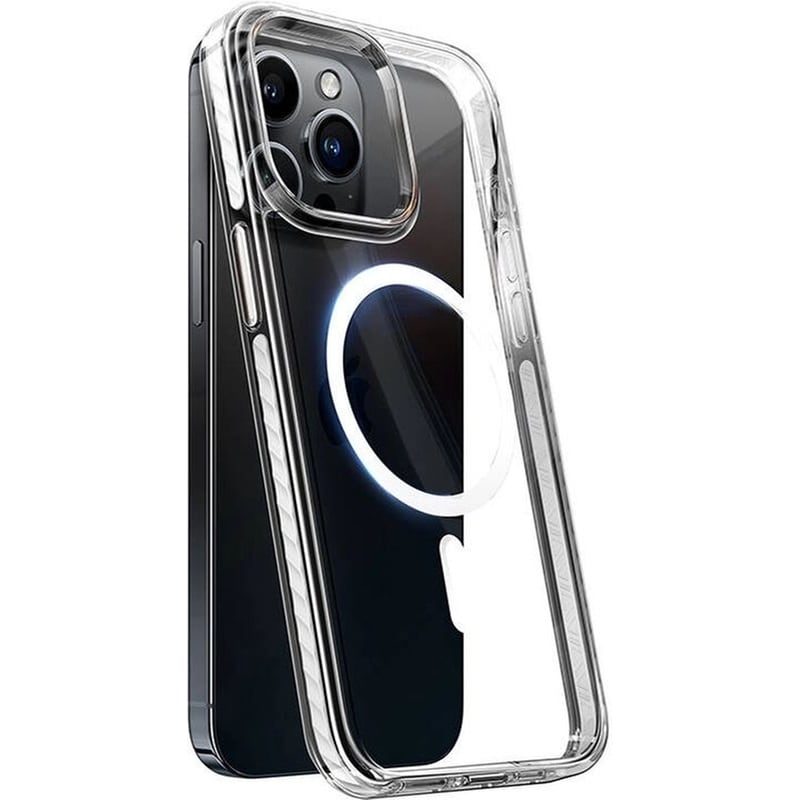 TORRAS Θήκη Apple iPhone 15 Pro - TORRAS Sparka Case με MagSafe - Διάφανο