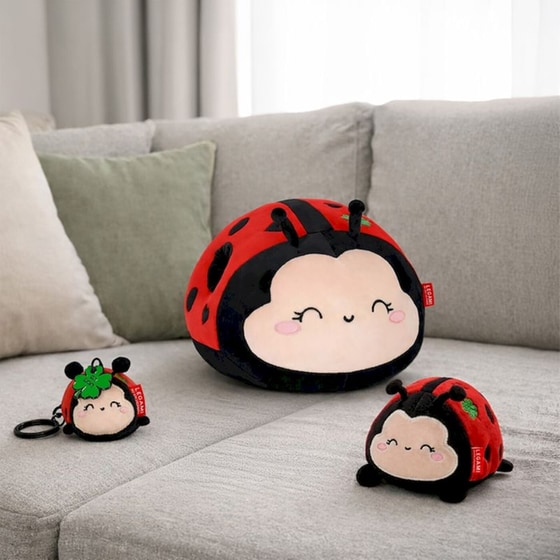 Μπρελόκ Λούτρινο Legami Super Soft! Πασχαλίτσα Ladybug image 5