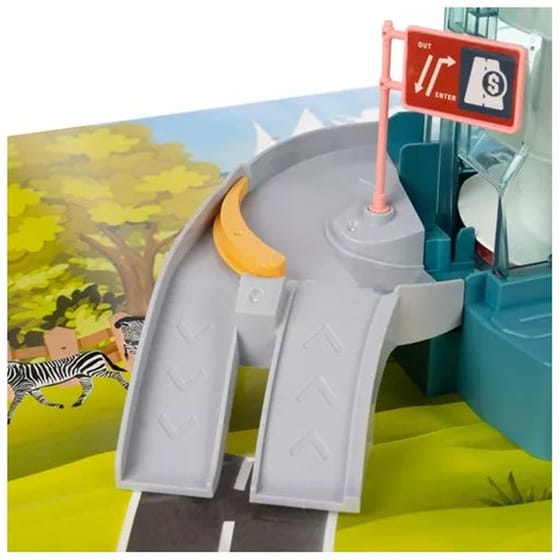 Παιδική Αγωνιστική Πίστα Αυτοκινητόδρομος Στο Βουνό Με Σπηλιά Λιονταριού image 5