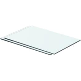 Ράφια Τοίχου VidaXL από Γυαλί 40x0.8x20 cm 2 Τμχ - Διάφανο