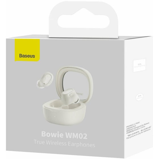 Ακουστικά Bluetooth Baseus Bowie WM02 TWS - Λευκό image 3
