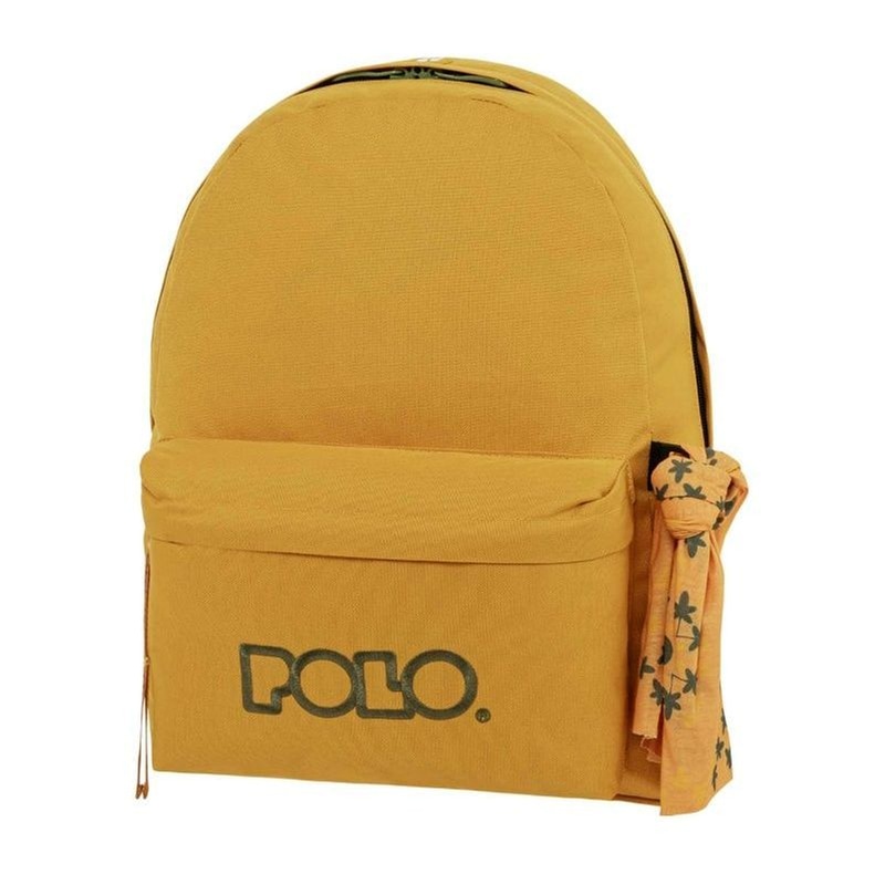 Τσάντα Polo Πλάτης Original Scarf Μουσταρδί-Χακί