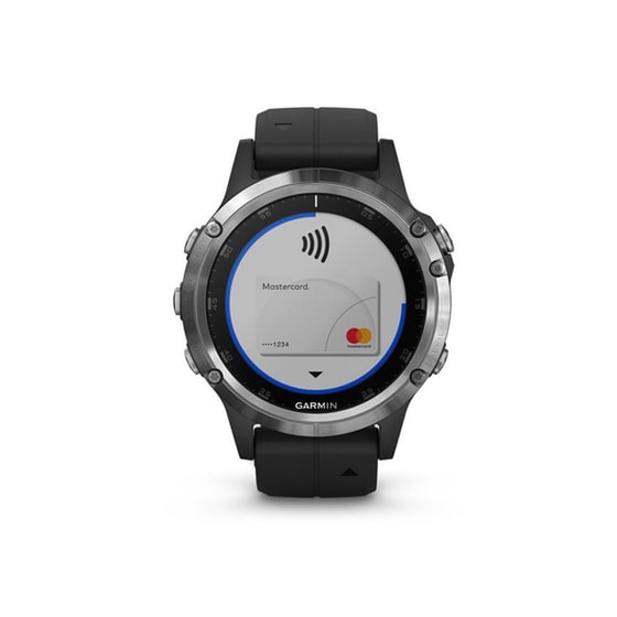 Smartwatch Garmin fenix 5 Plus Ασημί/Μαύρο image 3