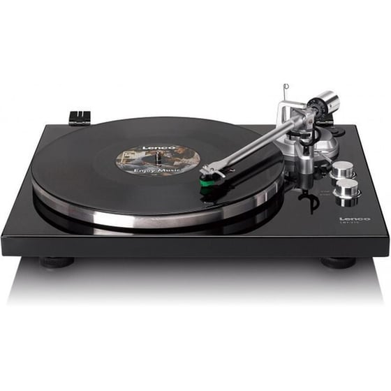 Πικάπ Lenco LBT‑215BK Με Προενίσχυση & Bluetooth Transmitter – Μαύρο image 2