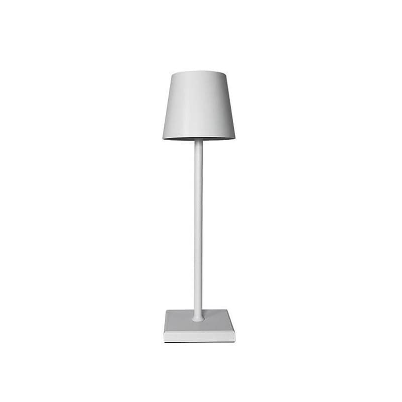 Πορτατίφ Αφής Dimmable Eurolamp 144-70013 από Αλουμίνιο Φ10x38 cm - Λευκό EUROLAMP