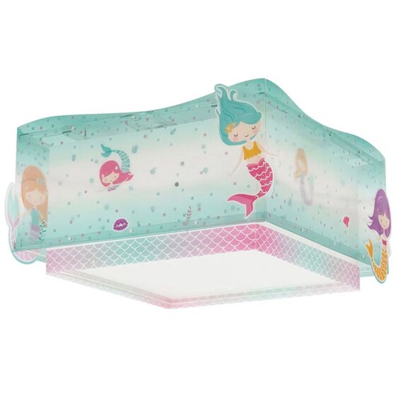 Παιδικό Οροφής Φωτιστικό Ango Mermaids Πλαφονιέρα 63446 image 1