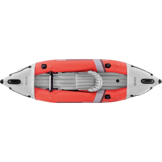 Καγιάκ Φουσκωτό Μονοθέσιο Intex Excursion Pro K1 305cm - Κόκκινο/ Γκρι image 4
