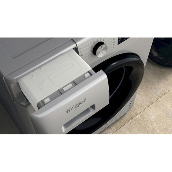 WHIRLPOOL AWZ 9HPS.F 9kg με Αντλία Θερμότητας Ασημί Στεγνωτήριο Ρούχων image 6