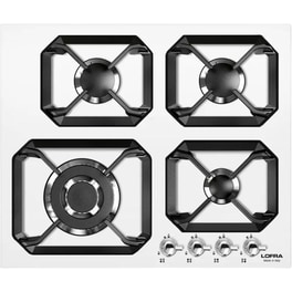LOFRA HRBP6G0 CHROME 60 cm Λευκό Εστία Αερίου Αυτόνομη