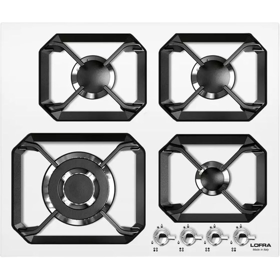 LOFRA HRBP6G0 CHROME 60 cm Λευκό Εστία Αερίου Αυτόνομη image 0