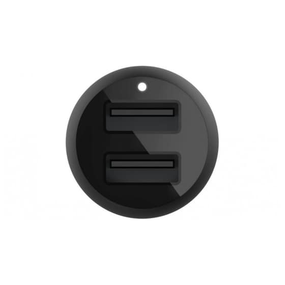 Φορτιστής Αυτοκινήτου Belkin με 2 USB-A - Μαύρο image 2