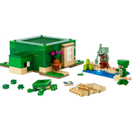LEGO® Minecraft The Turtle Beach House (21254) image 2