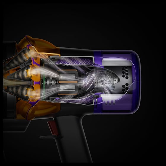 DYSON V15 Detect Absolute 25.2 V 0.77 L Iron/Nickel Σκούπα Stick image 10