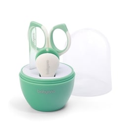 Babyono Nail Care Set, Σετ Περιποίησης Νυχιών Για Το Μωρό, Χρώμα Μέντα 398, 1σετ