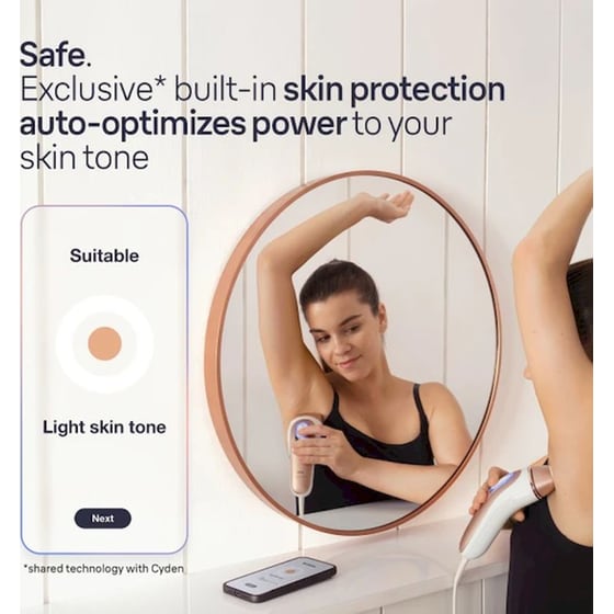 Αποτριχωτική Μηχανή BRAUN Skin i-Expert Pro PL7147 IPL με Φωτόλυση image 4