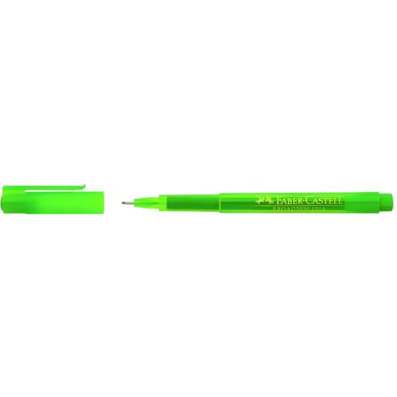 Μαρκαδόρος Γραφής Faber Castell Broadpen Λαχανί 0.8 mm image 0