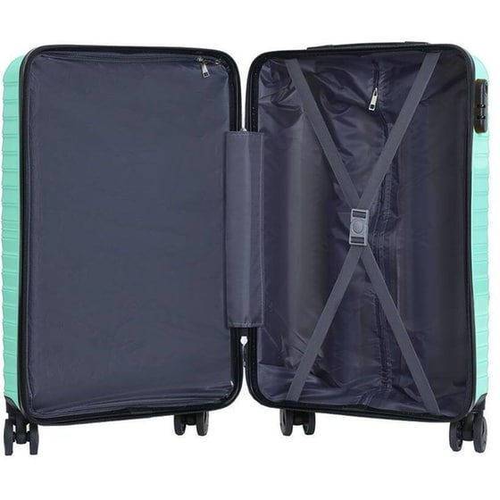 Σετ Βαλίτσες&nbsp;Amber&nbsp;Φυστικί image 4